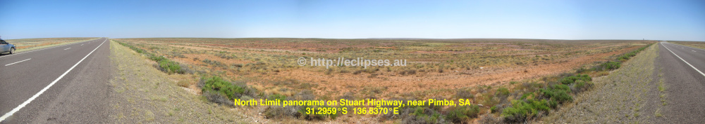 North Limit panorama on Stuart Highway