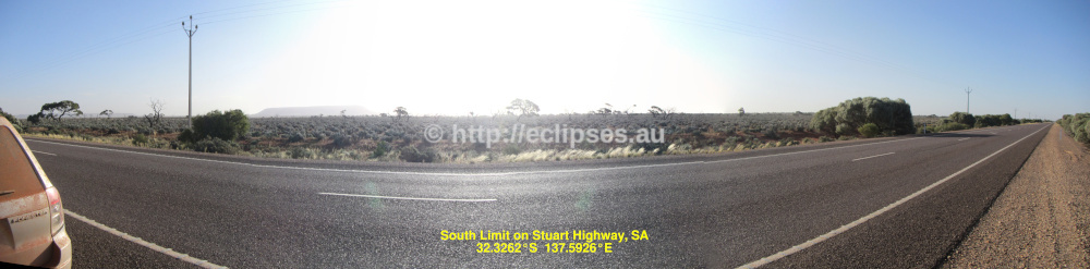 South Limit panorama on Stuart Highway