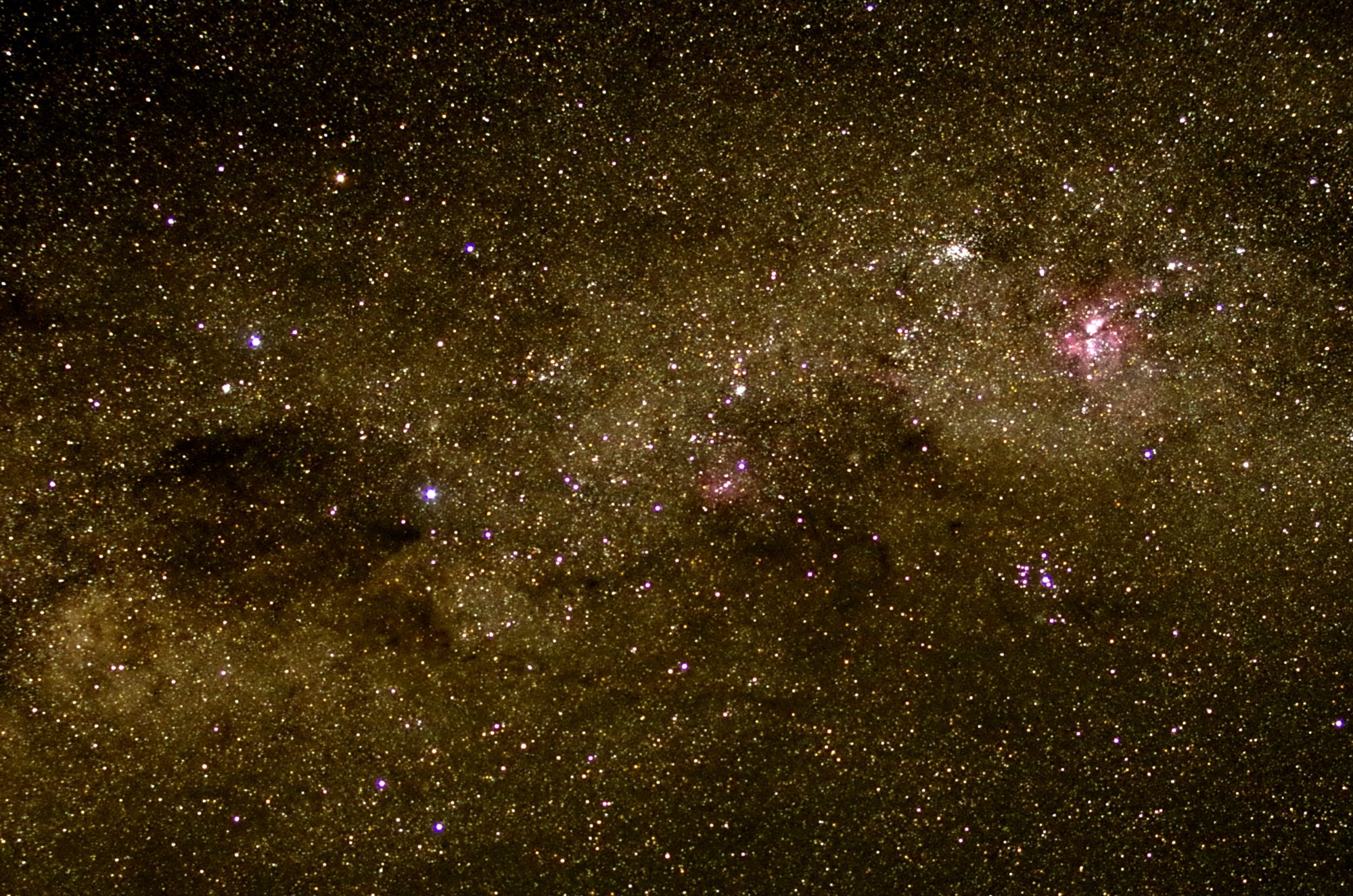 southern Milky Way wide field photo